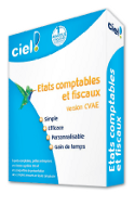 Ciel Etats Comptables et Fiscaux version CVAE